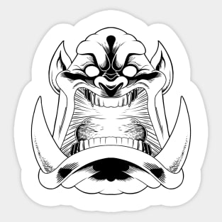 Choleric Brockus Sticker